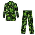 thumbnail image 2 of Whosucclay Shamrocks, Durable Polyester Boys Suits Adjustable Elastic Waist Anti Deform Formal Wear Outfit for Ring Bearer Graduation Photograph, 2 of 10
