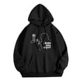 thumbnail image 5 of MHFRRA Sudadera con Capucha para Un Uso Cómodo y La Expresión de Ideas Gris, 5 of 5
