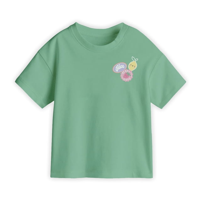 Playera Casual George para Bebes Manga Corta Verde Talla 2