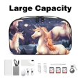 thumbnail image 3 of Unicorn USB Organizer | Hard Drive Cases | Charge Cord Organizer | Travel Cord Organizer Case - Oxford Cloth Waterproof Digital Storage Bag 5.9x9.44x3.14 in, 3 of 6