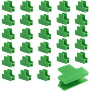 30 Pieces Greenhouse Clamps, Plant Clips, Film Row Cover Netting Tunnel Hoop Clip, Frame Shading Net Rod Clip Greenhouse Film Clamps for Greenhouses Frame Shelters 11 mm