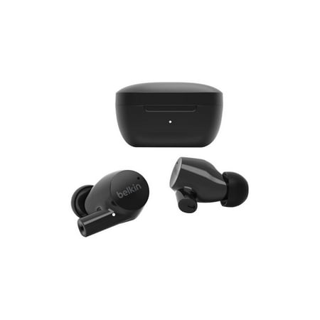 Belkin - SOUNDFORM Rise True Wireless Earbuds - Black
