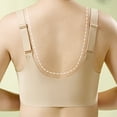 thumbnail image 5 of Womens Everyday Bras, Bras for Women No Underwire Comfortable Full Coverage Front Closure Bralettes Wireless Wirefree Everyday Bras L-3XL, 5 of 5