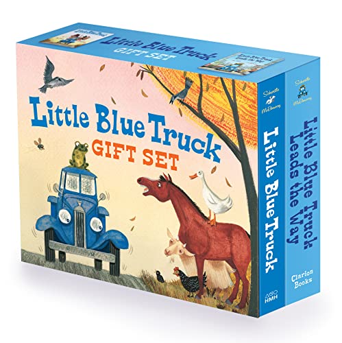Little Blue Truck: Little Blue Truck 2-Book Gift Set: Little Blue Truck Board Book, Little Blue Truck Leads the Way Board Book (Paperback) - image 2 of 2