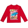 thumbnail image 2 of Hot Wheels Toddler Boys 2 Pack T-Shirts Gray / Red 4T, 2 of 5