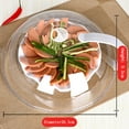 thumbnail image 2 of Alimentos Para Microondas Cubierta De Placa De Microondas Cubierta De Salpicaduras De Microondas Con Bandeja Cubierta De Calentamiento De Alimentos De Alta Temperatura Vogacara HA045469-01, 2 of 6