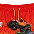 thumbnail image 2 of Monster Jam Grave Digger El Toro Loco Swim Trunks UPF 50+ Toddler to Little Kid, 2 of 4