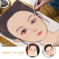 thumbnail image 2 of 2 Pcs Makeup Practice Face Board Reusable Silicone Mannequin Head For Makeup Practice Face Painting Tool For Kids And Beginners, 2 of 8