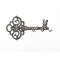 thumbnail image 2 of Cast Iron Vintage Key Wall Mounted Key Hooks 11", 2 of 2