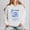 White, variant on Sardines Social Club - Women's Lightweight Garment Dyed Sweatshirt