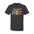 thumbnail image 2 of Wild Bobby, Colorful Softball Mom, Mother's Day, Men Graphic T-Shirt, Charcoal, 5XL, 2 of 3