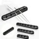 thumbnail image 3 of Portacables Manejo ordenado Portacables Enrollador flexible para auriculares 5 solt negro kusrkot Organizador de cables, 3 of 8
