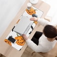 thumbnail image 3 of Long Mouse Pads for Desk,Halloween Pumpkins Bats and Stars Desk Mats on Top Of Desks, Desk Mouse Pad Extra Large with 3mm Non-Slip Base and Stitched Edge for Gaming,Office,Work,Home 31.5x11.8in, 3 of 5