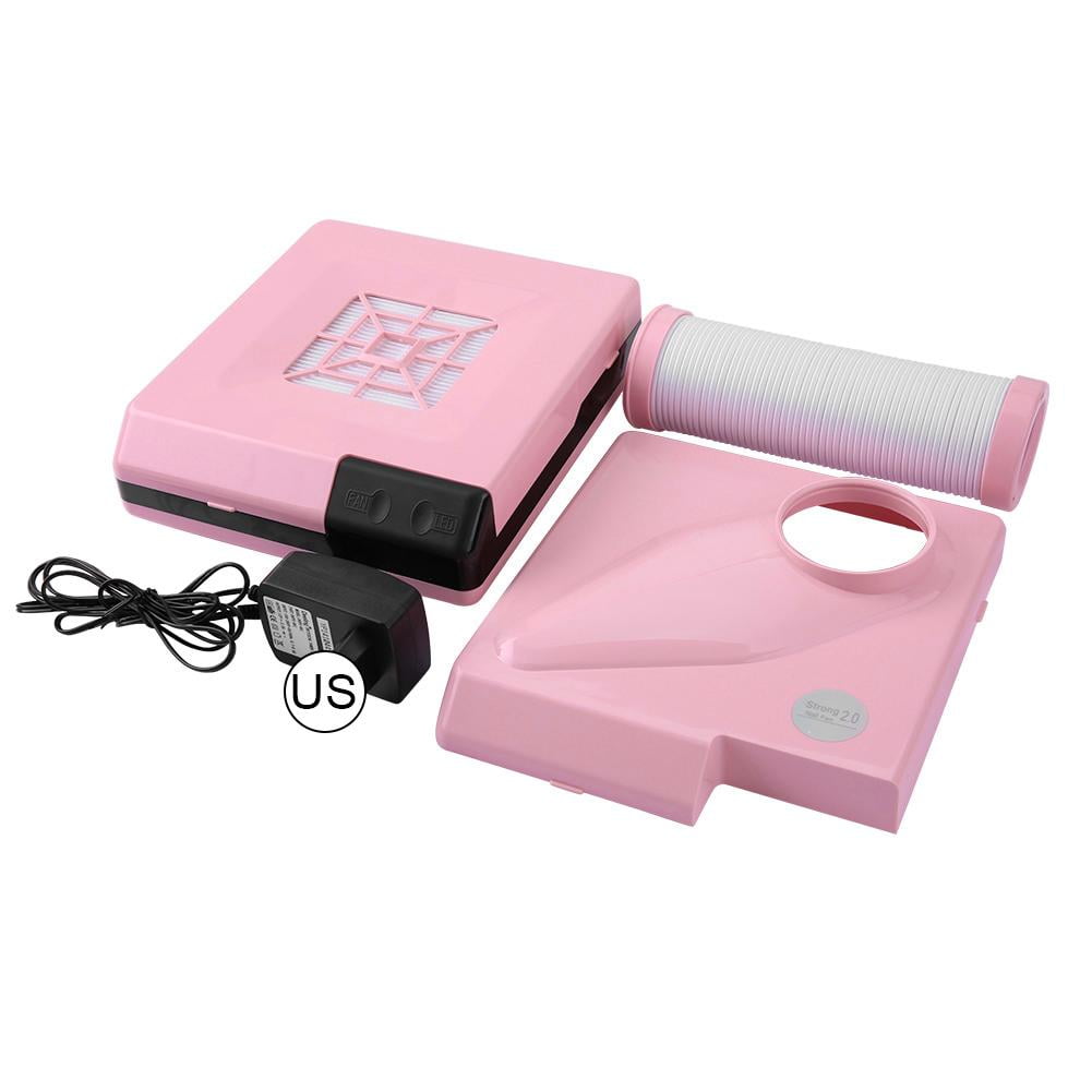 LYUMO Professional Nail Suction Dust Remover Collector Manicure Vacuum Cleaner Tool, Nail Vacuum