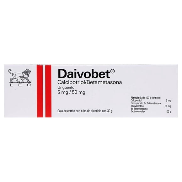 Daivobet Calcipotriol 5mg, Betametasona 50mg