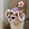 thumbnail image 4 of EGNMCR Woven Hats Headbands And Wigs For Cats And Dogs Are Suitable For Party Photography Props And Decorations Providing Warmth And Protection Against The Cold Knitted hat, 4 of 6