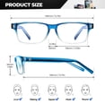 thumbnail image 4 of Gafas ANYLUV con filtro de luz azul para hombres y mujeres, 4 of 6