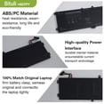 thumbnail image 3 of Batería Bituli 6 GTPY 97 Wh para Dell XPS 15-9560 15-9550 15-9570, 3 of 6