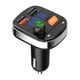 thumbnail image 2 of Transmisor Fm para Coche, Receptor de Mp3 Bluetooth, Compatible con Puertos Usb para Unidad Usb/Tarjeta Tf, 2 of 7