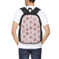 thumbnail image 6 of Vsdgher Strawberry Cake Print Backpack for Women Men School Bookbag with Laptop Compartment for College Work Travel, Simple Fashion Casual Daypack, Fit 15" Laptop, 6 of 8