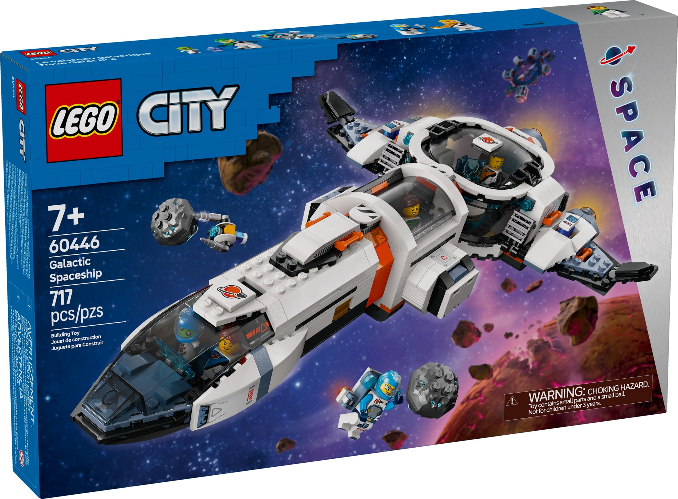 LEGO City Modular Galactic Spaceship Toy - Buildable Space Toy for