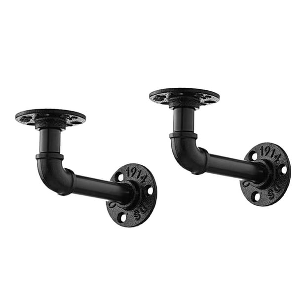 Heavy Duty Industrial Pipe Shelve Holder Easy to Install Accessory Home