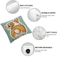 thumbnail image 4 of Nawypu Corgi Gifts for Corgi Lovers,Corgi Pillow Covers,Guess What Corgi Throw Pillow Covers,Corgi Pillowcase Corgi Gifts,2 Pcs, 4 of 6