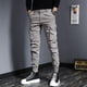 thumbnail image 3 of Pantalones cargo casuales para hombre, pantalones holgados multibolsillos para hombre, pantalones multibolsillos de lujo económicos, estilo coreano, diseñador de alta calidad, pantalones largos emo, 3 of 4