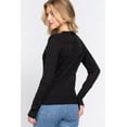 thumbnail image 3 of J. METHOD Women's Cable Knit Sweater – Crewneck Long Sleeve Casual Classic Fit Knitted Pullover, 3 of 4
