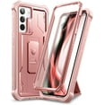 thumbnail image 1 of Dexnor pour Samsung Galaxy S21+ Plus Étui, [avec Protecteur d'Écran Intégré et Support] Protection Militaire Lourde, 1 of 5