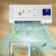 WallMounted Heater and Fan Combo 2000W Fast Heating & Cooling, Energy