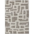 thumbnail image 2 of HomeRoots 593906 9 x 12 ft. Taupe & Gray Abstract Washable Indoor & Outdoor Rectangle Area Rug, 2 of 5