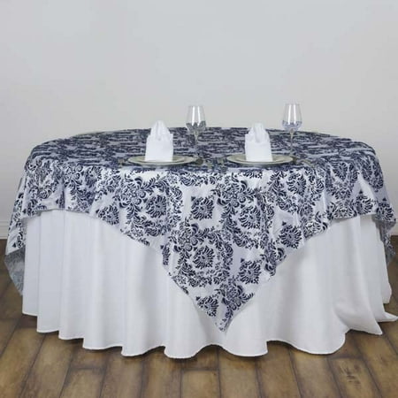 Table Toppers Party Supplies - Efavormart Damask Flocking Table Overlay 90