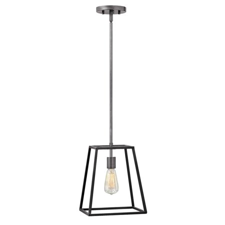 

Hinkley Lighting 3351 Fulton 1 Light 10 Wide Mini Pendant - Aged Zinc