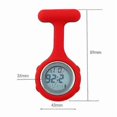 thumbnail image 5 of Digital Nurse Watch Silicone Gift zakhorloge enfermero accesorio FOB Pocket Watches doctor medical verpleeg horloge Nursing, 5 of 5