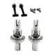 thumbnail image 4 of 2 piezas de diferencial delantero y trasero para coche RC, accesorios para Wltoys 1/28 284161 Plata, 4 of 7