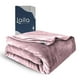 thumbnail image 1 of Cobija King, Frazada Ultra Suave, 100% Microfibra de Poliéster, Premium (Rosa Pastel) Laila Comfort., 1 of 7