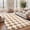 Camel, variant on Pentantan 5ft x 8ft Shag Area Rug, Soft Fluffy Rugs for Living Room Bedroom, Modern Tie-dye Home Carpet, Dark Gray