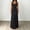 Black, variant on Dresses for Women Maxi Racerback Tank Dress Sleeveless Scoop Neck Slim Casual Dresses Solid Vacation Beach Brown S