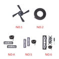 thumbnail image 1 of Side Brush HEPA Filter Magnetic Protection Strip Wall Replacement for Neato D70E D75 D80 D85 Robot Vacuum Cleaner, 1 of 9