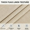 Hiasan Round Linen Tablecloth 90 Inch - Table Cloth Round Tablecloth Wrinkle and Stain Resistant ...