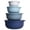 Blue, variant on Cwc Bowls With Lids Prep Bowls with Lids- Wide and Deep Nesting Plastic Small Mixing Bowl Set with Lids Wide Bowls