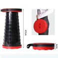 thumbnail image 2 of Taburete plegable YONGSHENG Rojo ligero 24,5 * 24,5 * 6 cm, 2 of 4