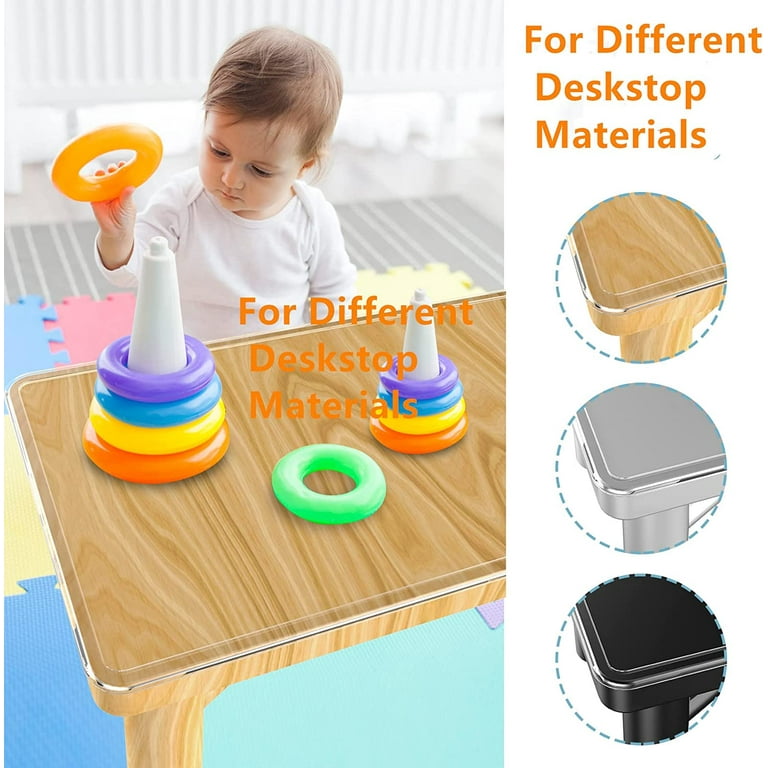 Baby Proofing, Tables Corner Guards Baby Child Safety, 20Ft(6M) Soft Bumper  Strip Furniture Clear Toddler Edge Corner Protectors, Desk Edge Cushion 