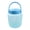 Blue-L size, variant on Silicone Airtight Storage Container for Preserving Freshness, Dishwasher Safe and