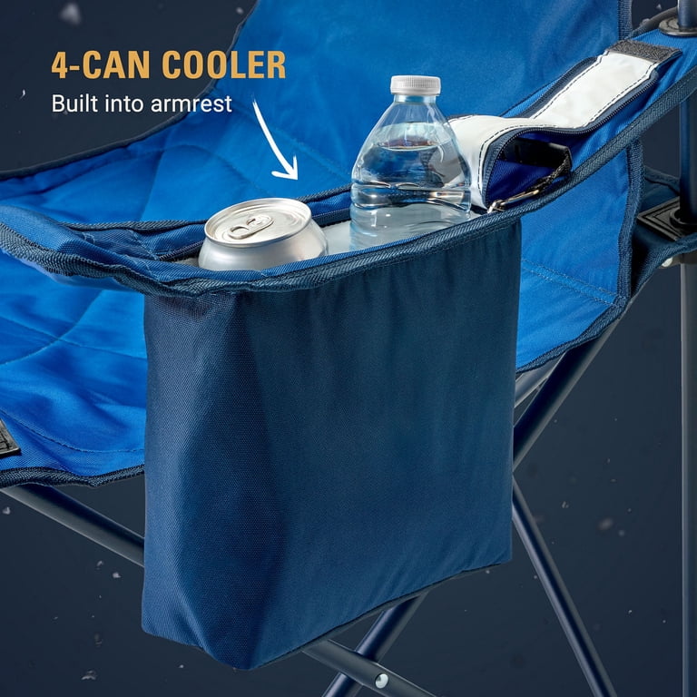 Coleman Stranger Things‚Ñ¢ Quad Chair with Cooler, built-in 4-can