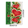 thumbnail image 3 of Zmeidao Welcome Summer Flag, 17.7x11.8 Inch Summer Series Garden Flag, Double Sided Summer Garden Flag for Outdoor House Beach Flag Yard Decoration, 3 of 8