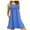 Light Blue, variant on Nightshirt for Women Sleeveless Sleepwear Nightgown V Neck Henley Tunic Tank Dress Casual Loungewear Loose Ruched Pajama Dress Light Blue L