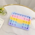 thumbnail image 3 of Estuche De Juguete Push Bubble Fidget Compatible Con Ipad Estuche Elegante A Prueba De Golpes Con Liberación Suave De Arco Iris Eigraketly EL016826-04, 3 of 5