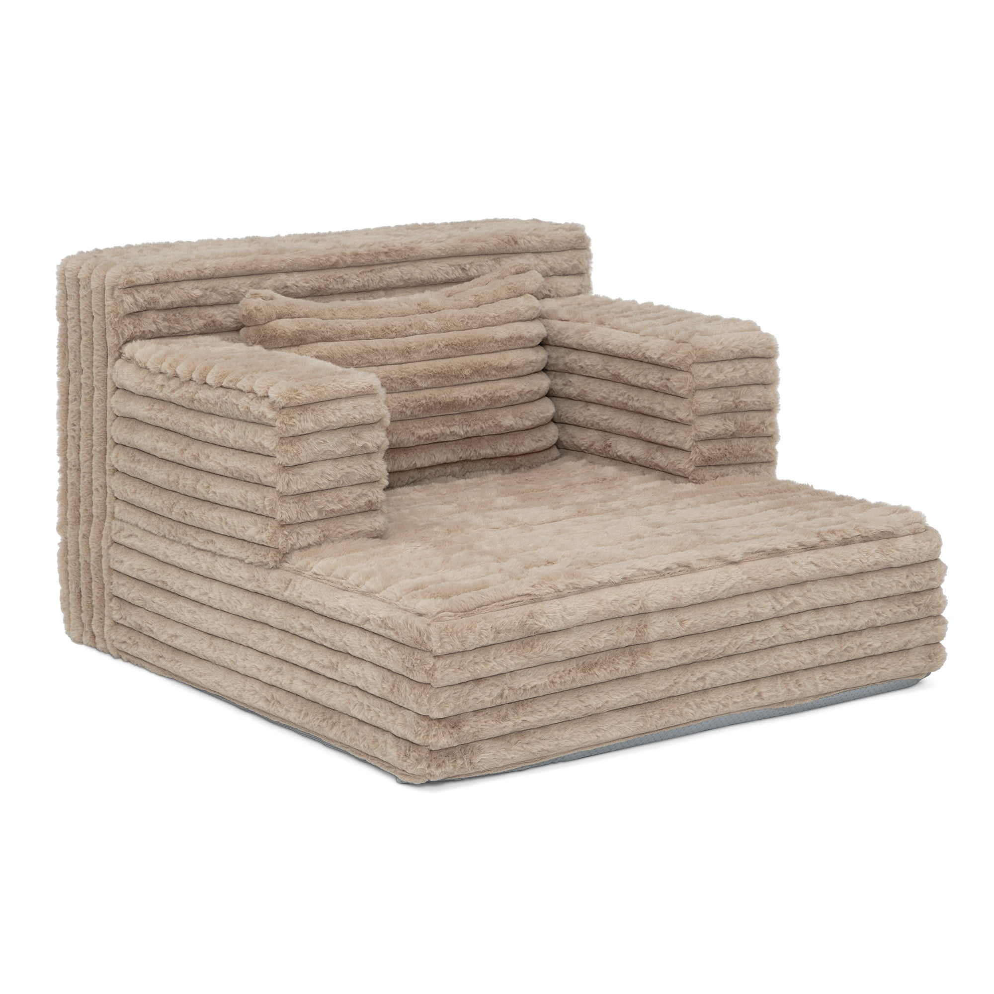 Delta Children Cozee Chaise Bedtime Lounger Chair, Light Tan Corduroy